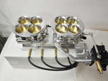 Assassinator Dual 2300 / 2600 Unblown Pol. 4500 Billet, Throttle Bodies   Lines, Nozzles, K Valve-